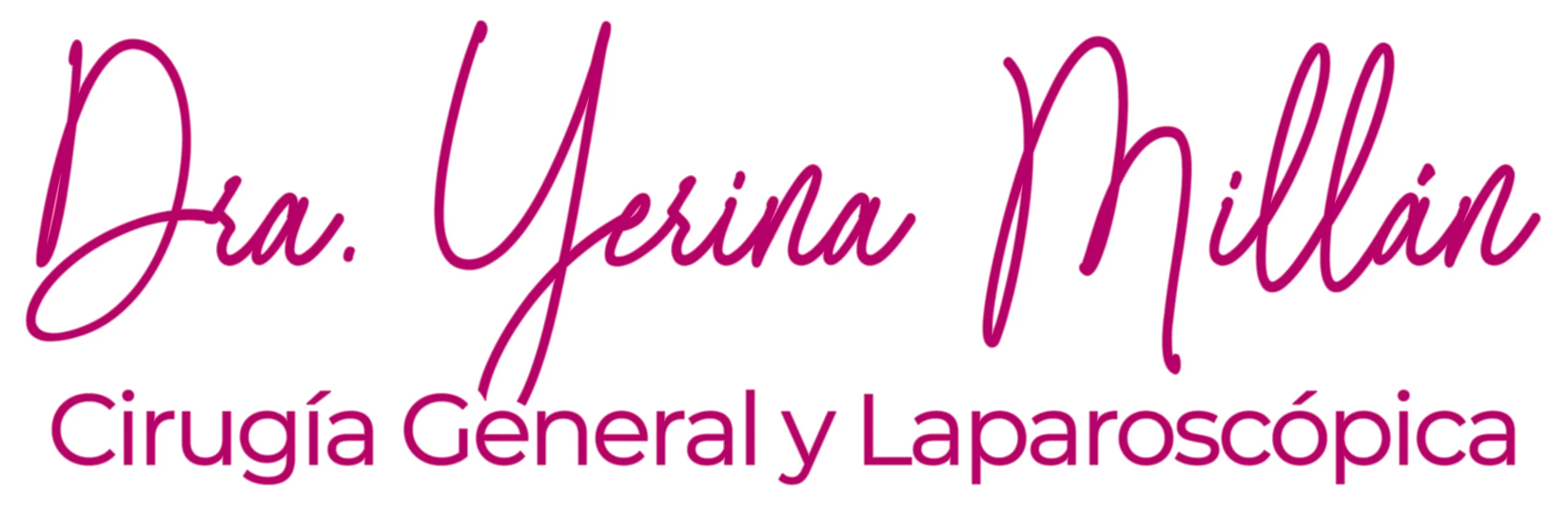 Dra Yerina Millán Cirujano general logo